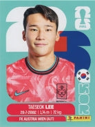 Taeseok Lee Corea Del Sur (KOR8) - Sticker World Cup 2026