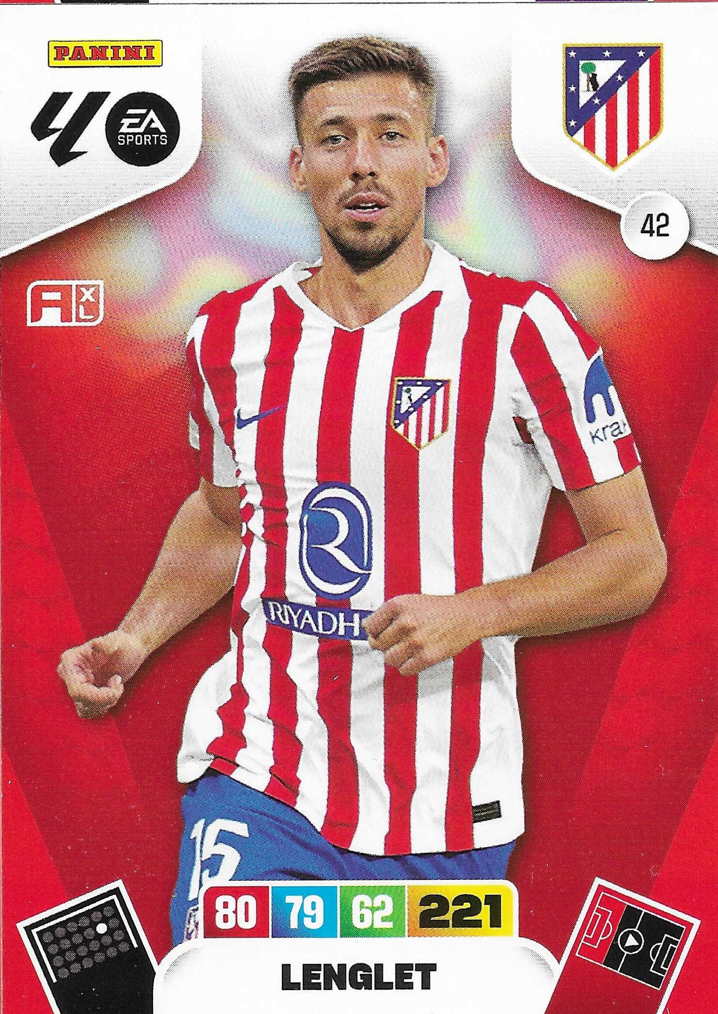 Lenglet Básica (42) - Adrenalyn XL LaLiga 2025/2026