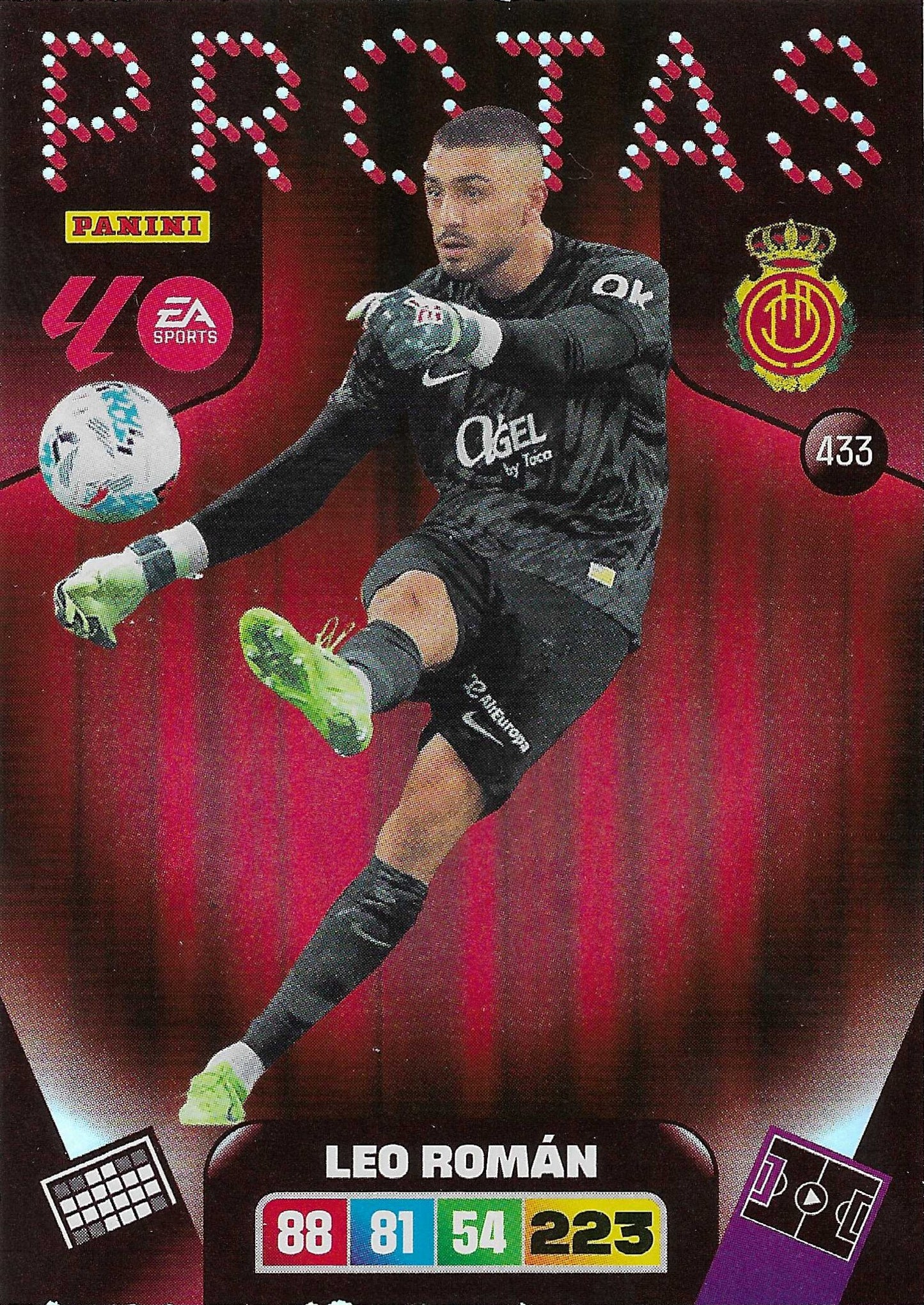 Leo Román Protas (433) - Adrenalyn XL LaLiga 2025/2026