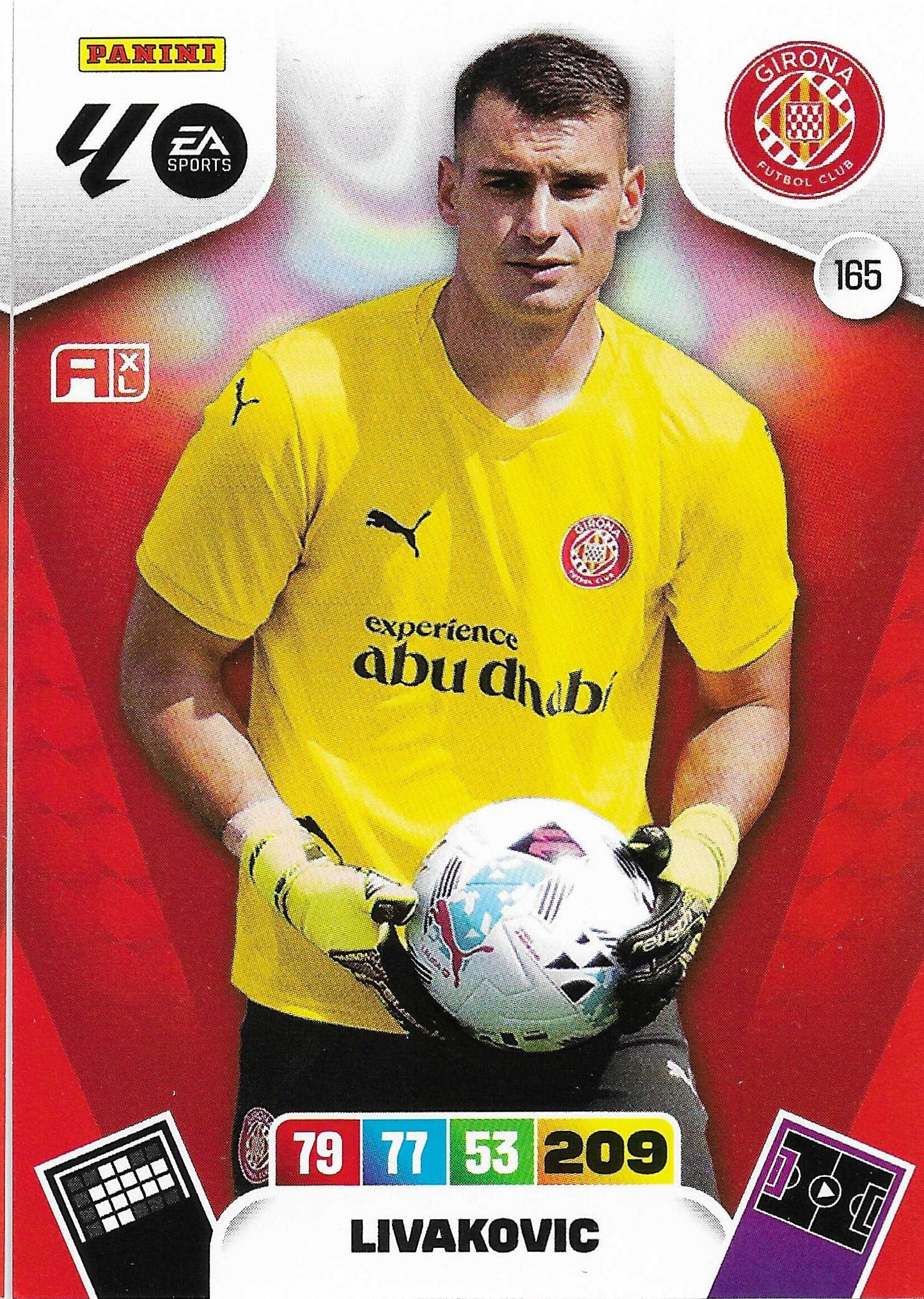 Livakovic Básica (165) - Adrenalyn XL LaLiga 2025/2026