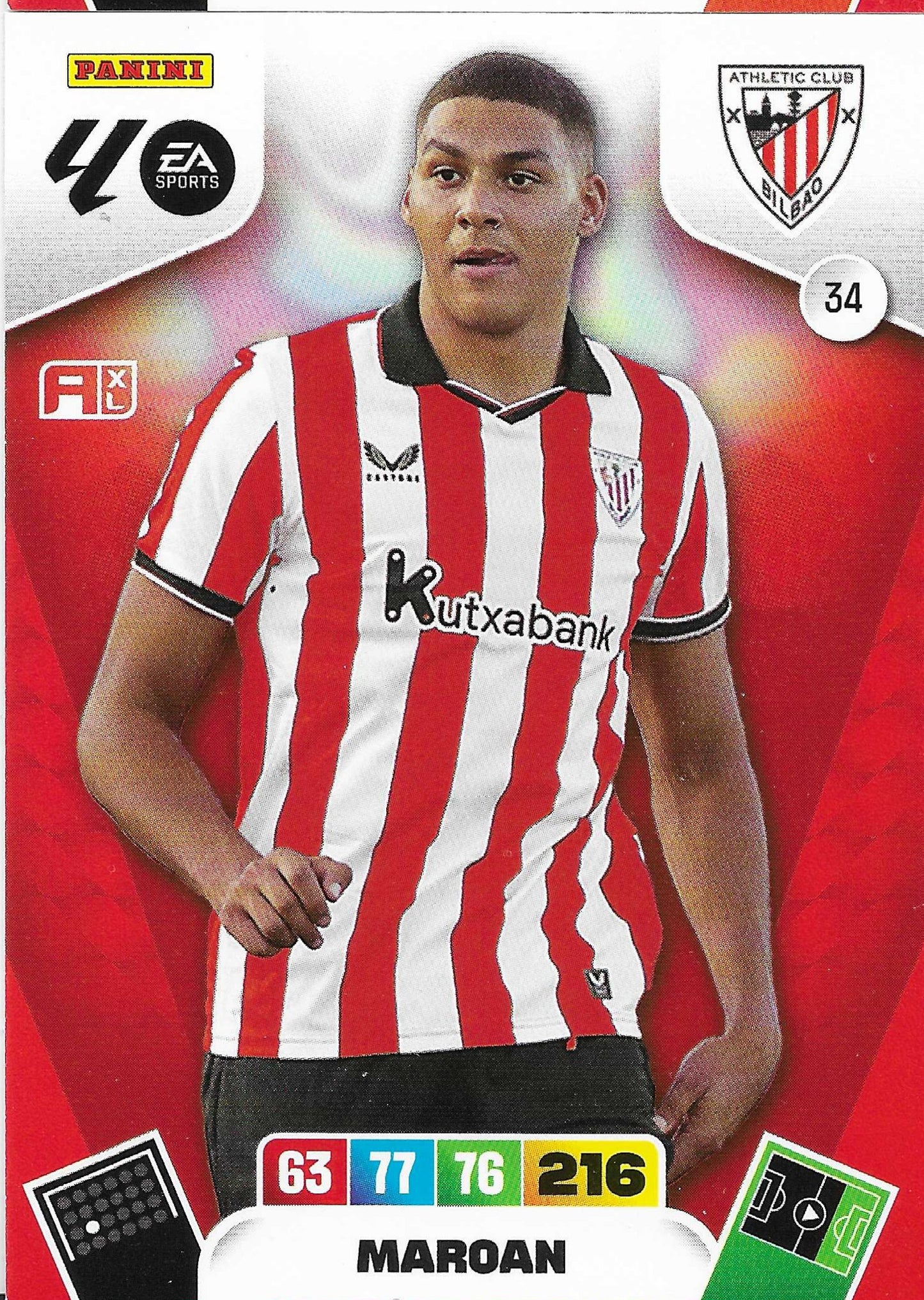 Maroan Básica (34) - Adrenalyn XL LaLiga 2025/2026