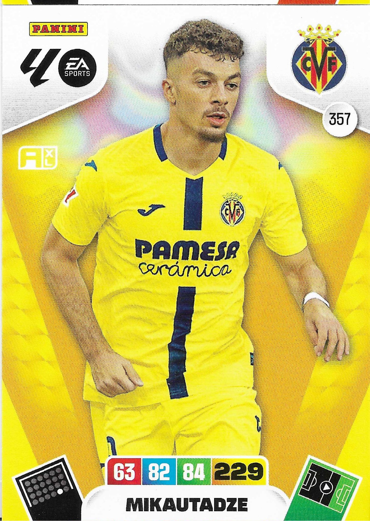 Mikautadze Básica (357) - Adrenalyn XL LaLiga 2025/2026