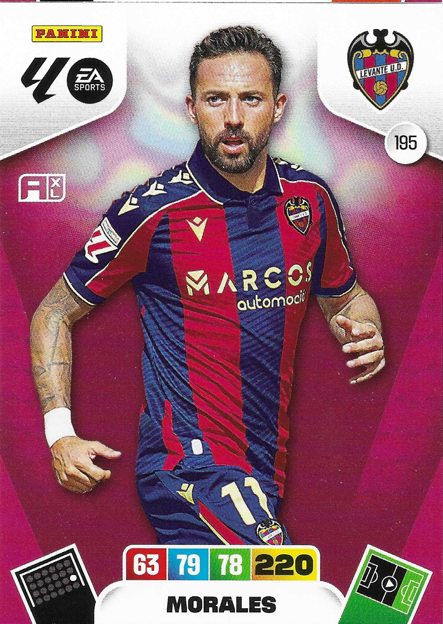Morales Básica (195) - Adrenalyn XL LaLiga 2025/2026