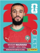 Noussair Mazraoui Marruecos (MAR5) - Sticker World Cup 2026