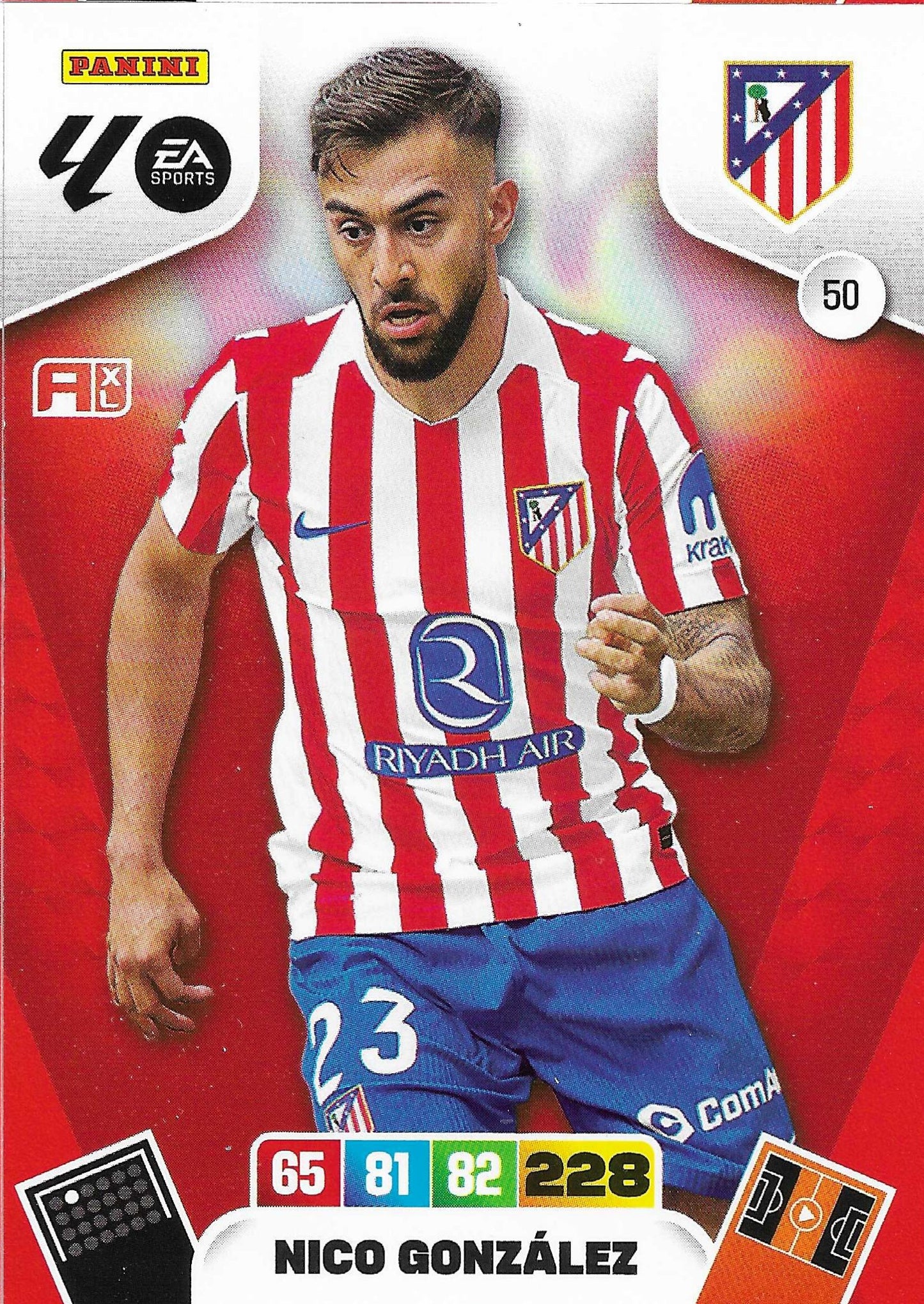 Nico González Básica (50) - Adrenalyn XL LaLiga 2025/2026