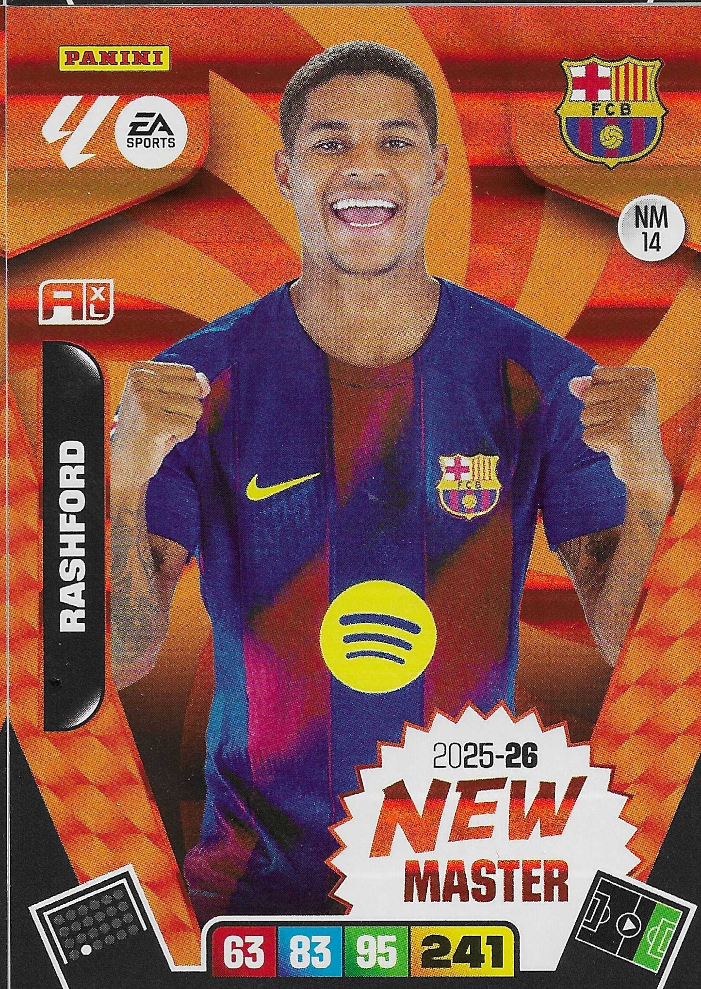 Rashford New Master (NM14) - Adrenalyn XL LaLiga 2025/2026