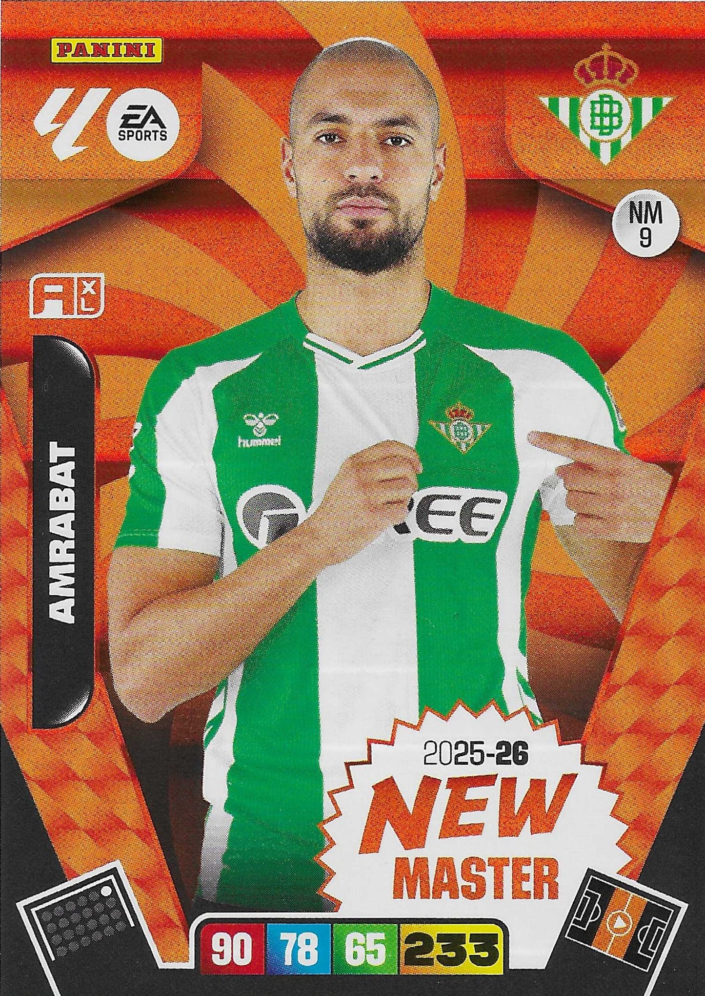 Amrabat New Master (NM9) - Adrenalyn XL 2025/2026