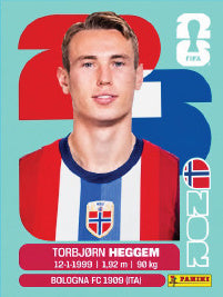 Marcus Holmgren Pedersen Noruega (NOR6) - Sticker World Cup 2026