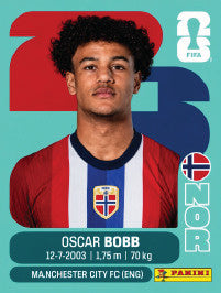 Oscar Bobb Noruega (NOR20) - Sticker World Cup 2026