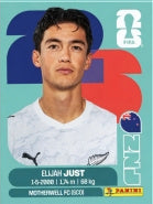 Elijah Just Nueva Zelanda (NZL18) - Sticker World Cup 2026