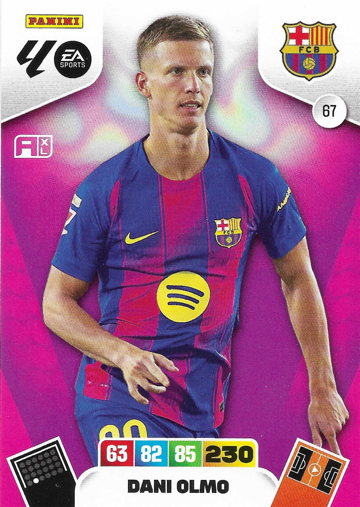 Dani Olmo Básica (67) - Adrenalyn XL LaLiga 2025/2026