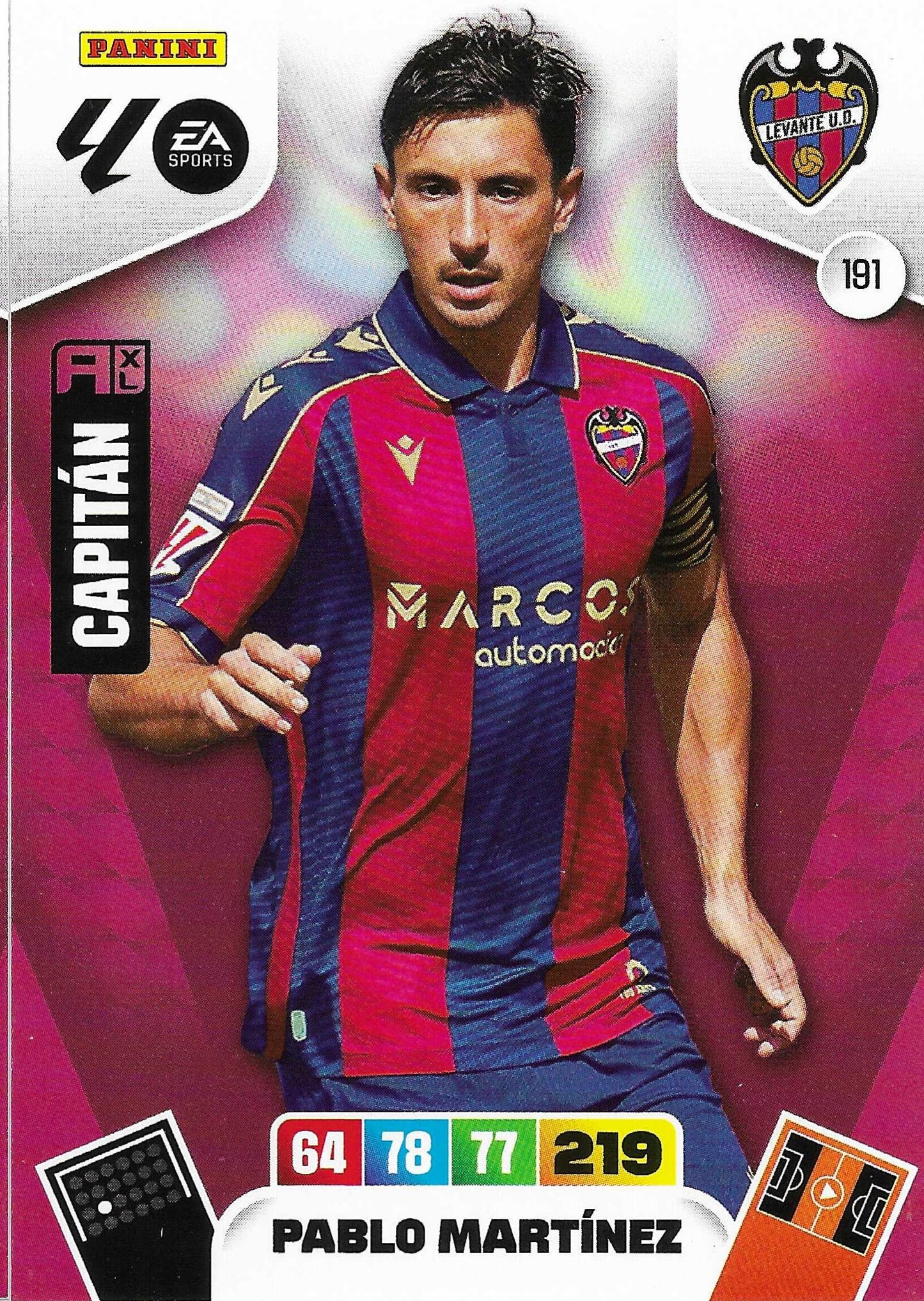 Pablo Martínez Básica (191) - Adrenalyn XL LaLiga 2025/2026