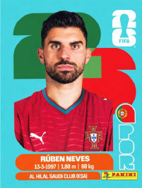 Rúben Neves Portugal (POR11) - Sticker World Cup 2026