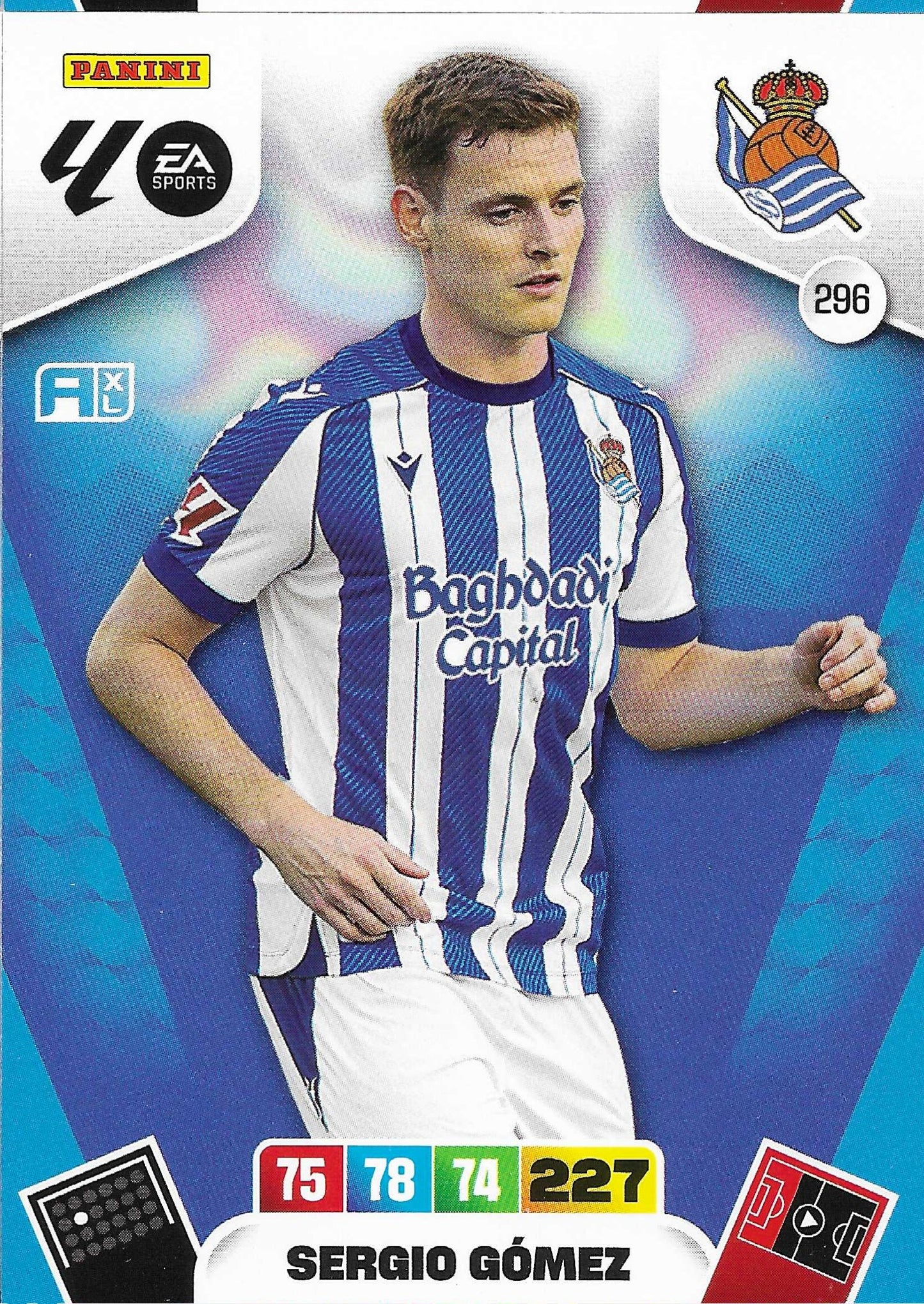 Sergio Gómez Básica (296) - Adrenalyn XL LaLiga 2025/2026