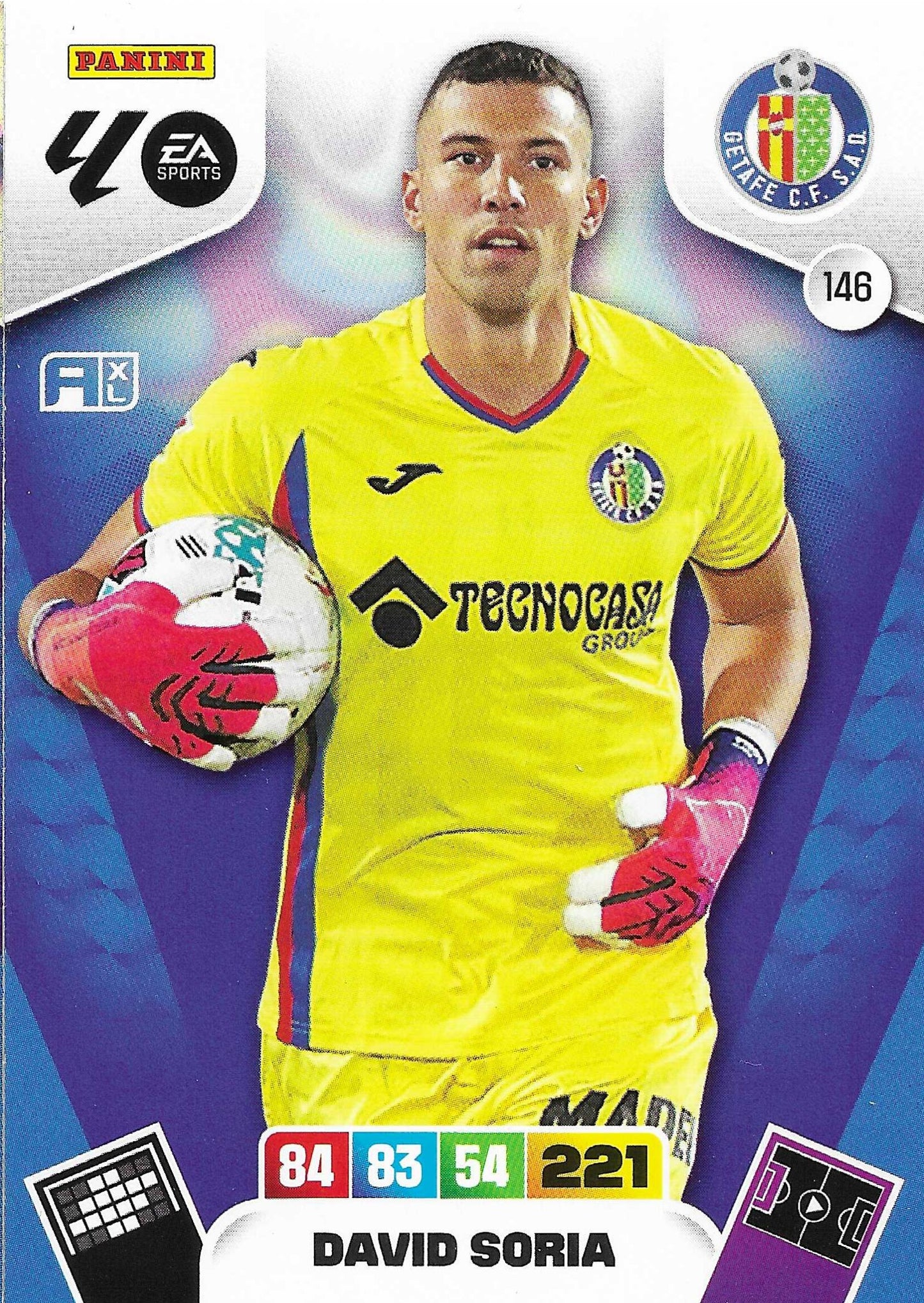 David Soria Básica (146) - Adrenalyn XL LaLiga 2025/2026