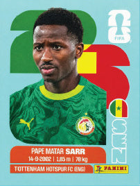 Pape Matar Sarr Senegal (SEN10) - Sticker World Cup 2026