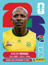 Khuliso Mudau Sudáfrica (RSA9) - Sticker World Cup 2026