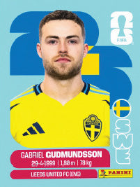 Gabriel Gudmundsson Suecia (SWE4) - Sticker World Cup 2026