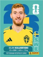 Dejan Kulusevski Suecia (SWE17) - Sticker World Cup 2026