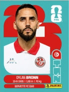 Dylan Bronn Túnez (TUN8) - Sticker World Cup 2026