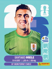 Santiago Mele Uruguay (URU3) - Sticker World Cup 2026