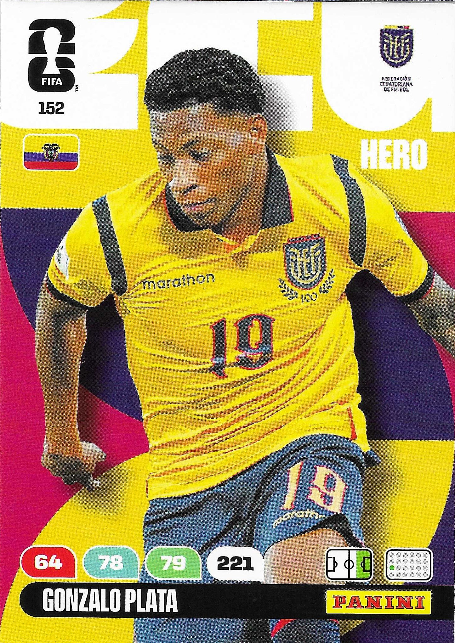 Gonzalo Plata Básica (152) - Adrenalyn XL World Cup 2026