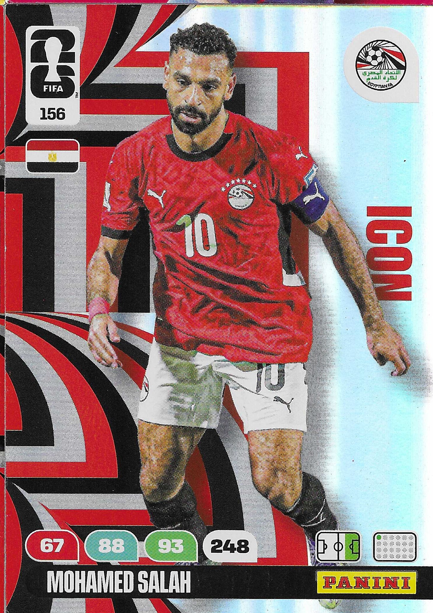 Mohamed Salah Icon (156) - Adrenalyn XL World Cup 2026