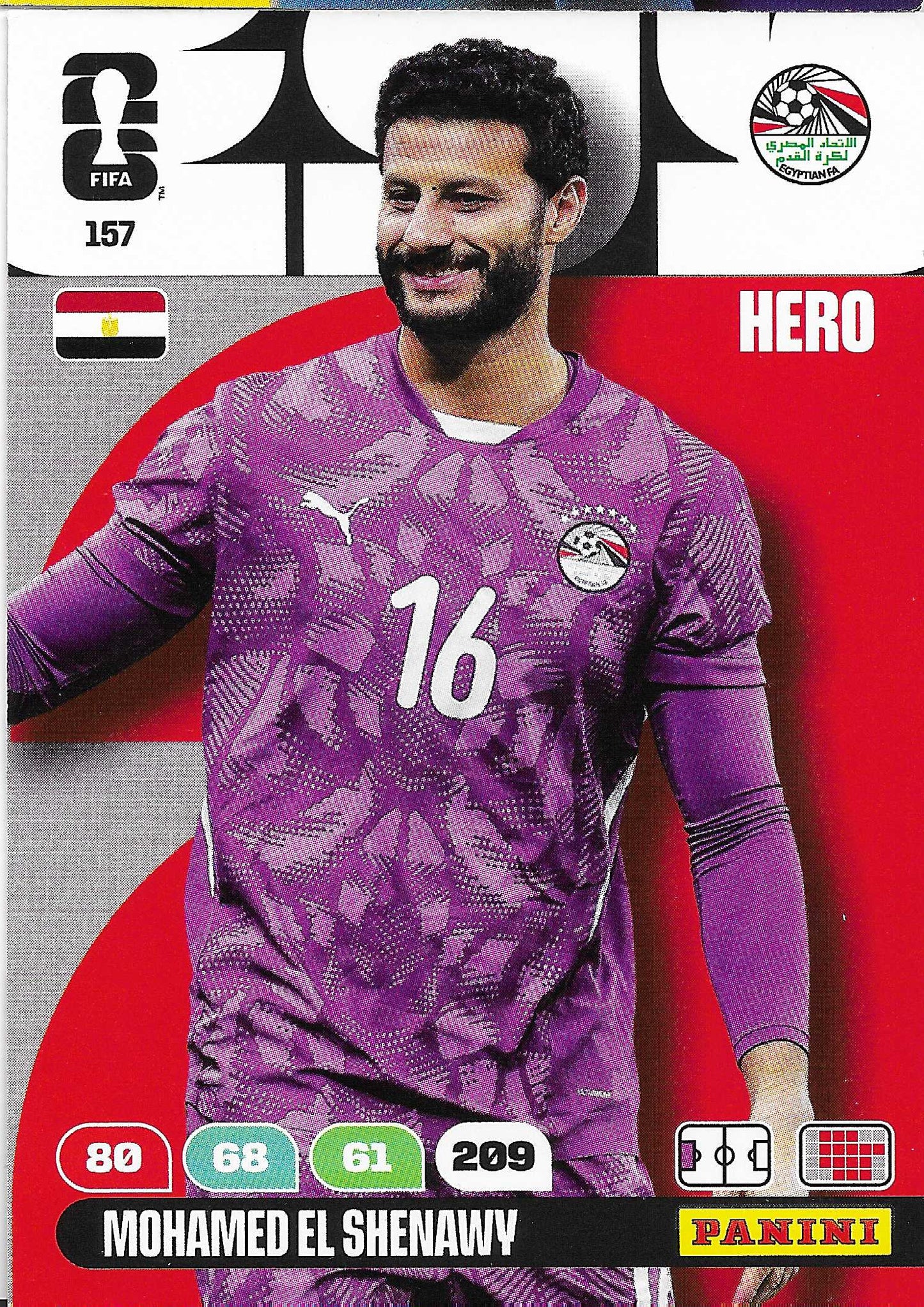 Mohamed El Shenawy Básica (157) - Adrenalyn XL World Cup 2026