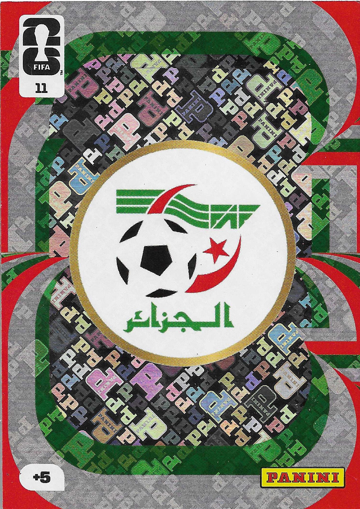 Escudo Argelia (11) - Adrenalyn XL World Cup 2026