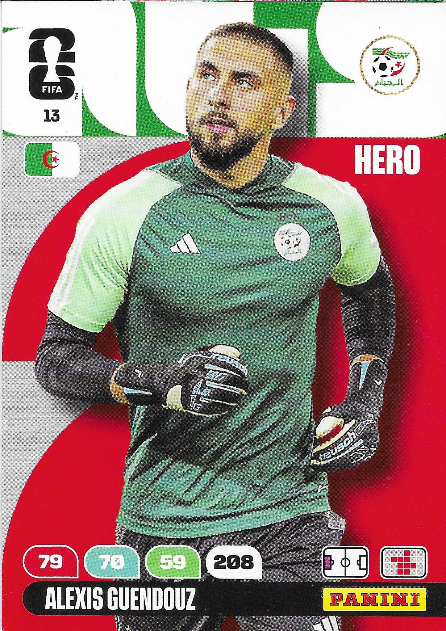 Alexis Guendouz Básica (13) - Adrenalyn XL World Cup 2026