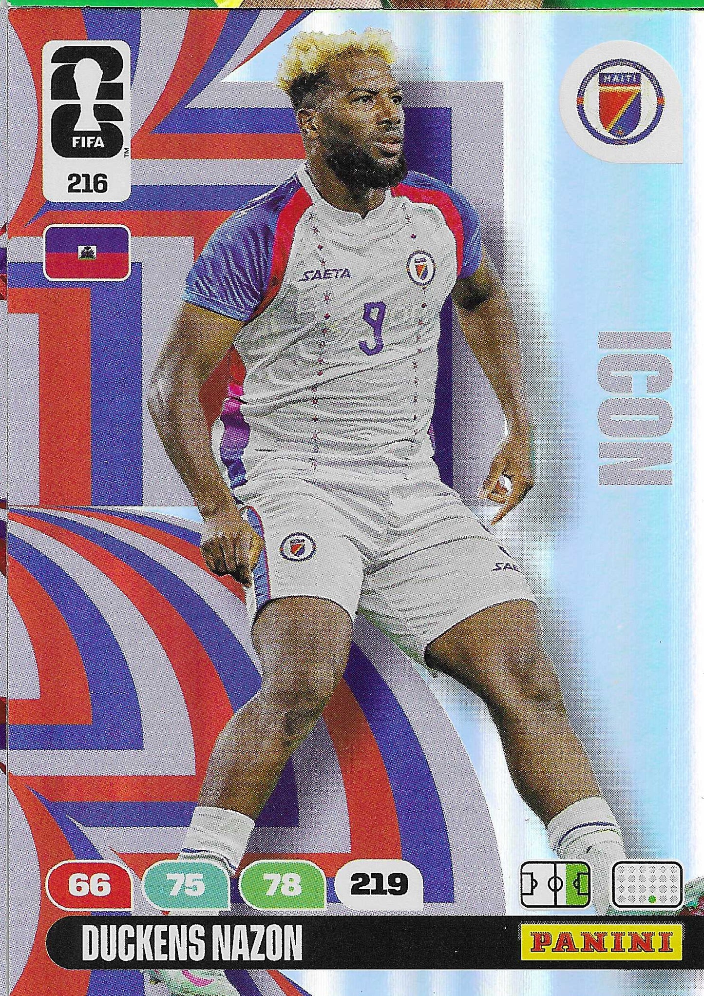 Duckens Nazon Icon (216) - Adrenalyn XL World Cup 2026