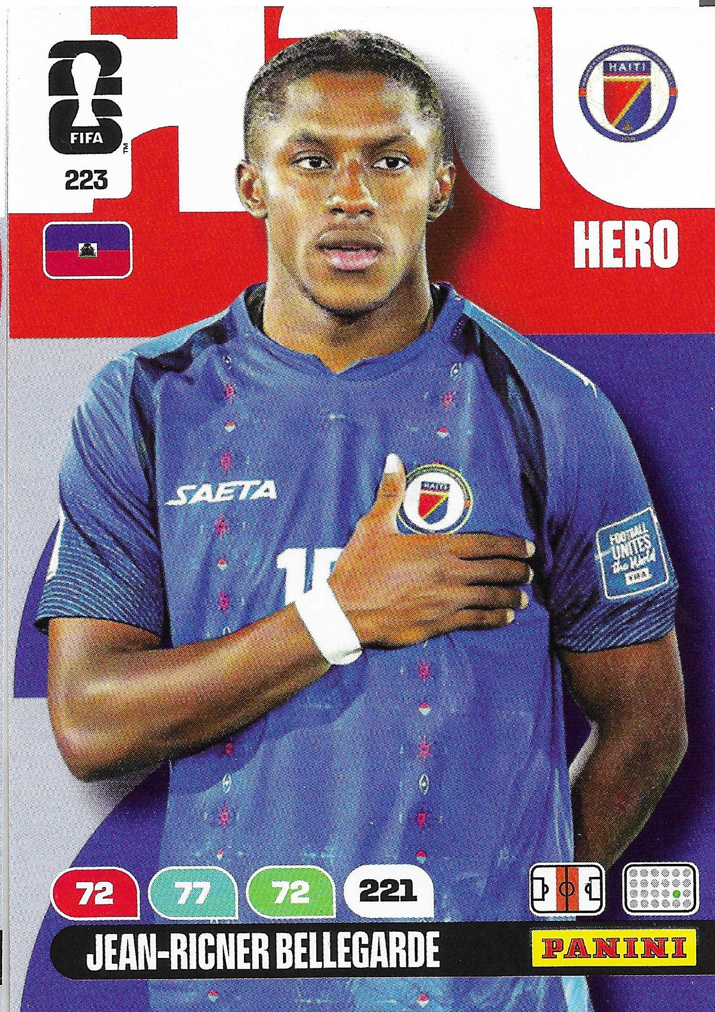 Jean-Kévin Bellegrade Básica (223) - Adrenalyn XL World Cup 2026