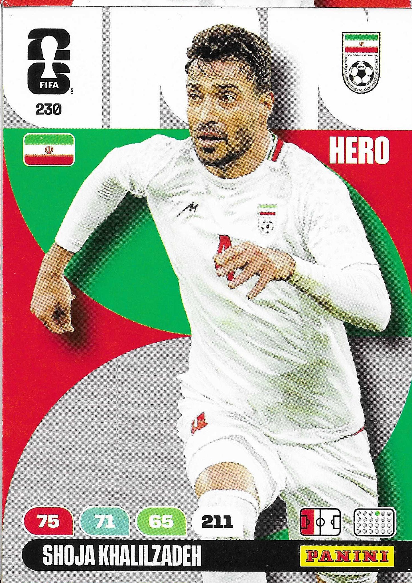 Shoja Khalilzadeh Básica (230) - Adrenalyn XL World Cup 2026