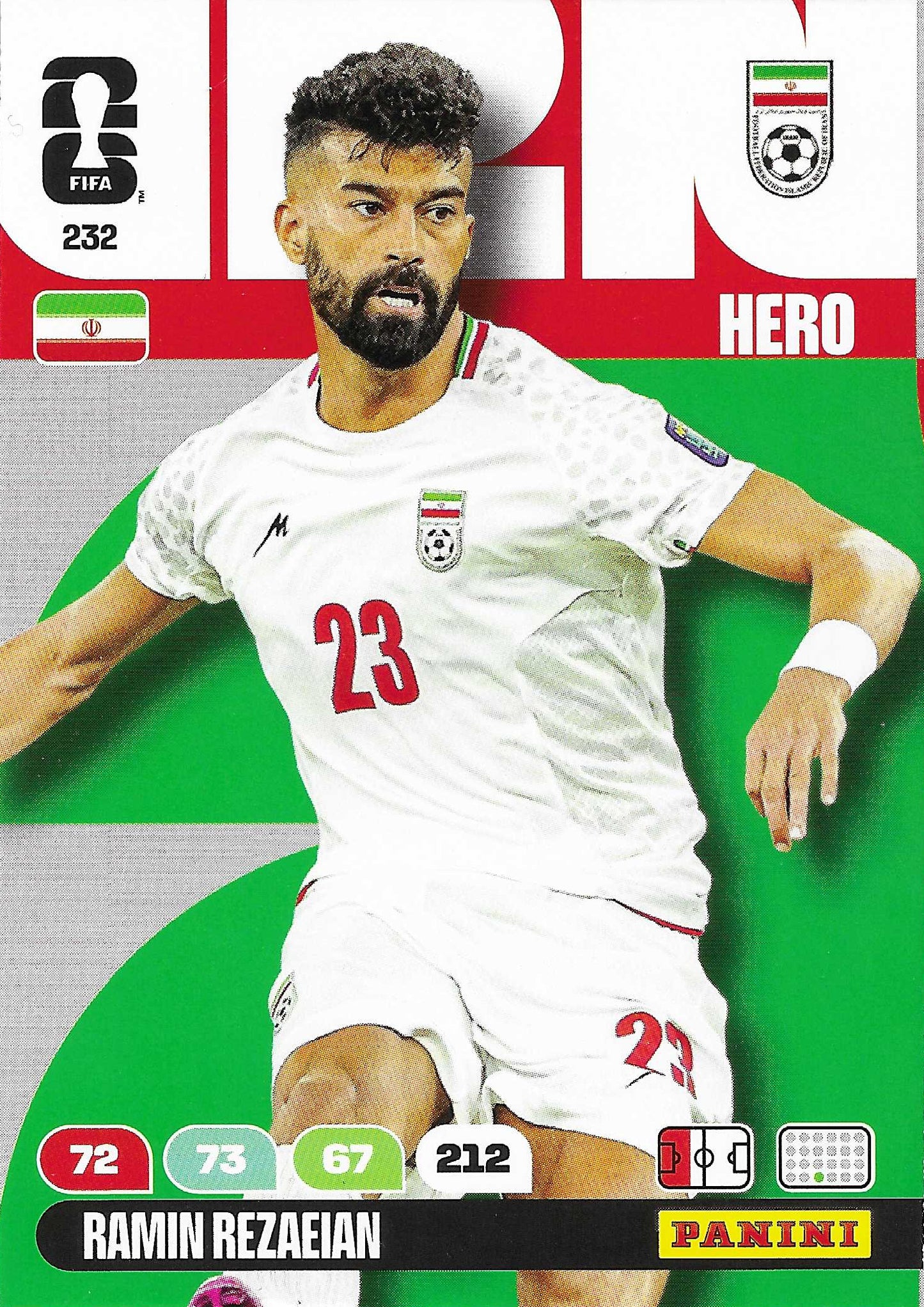 Ramin Rezaeian Básica (232) - Adrenalyn XL World Cup 2026