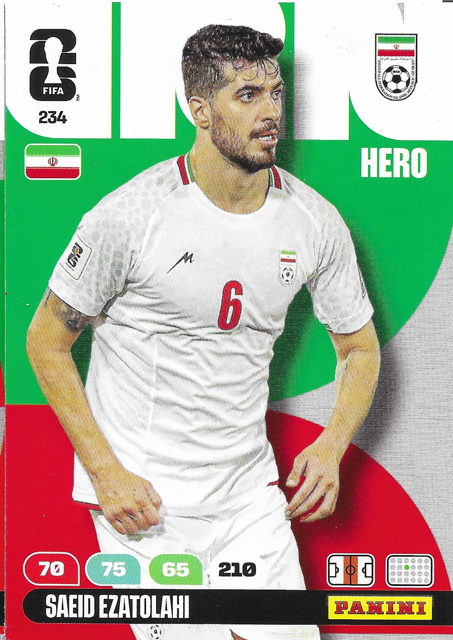 Saeid Ezatolahi Básica (234) - Adrenalyn XL World Cup 2026