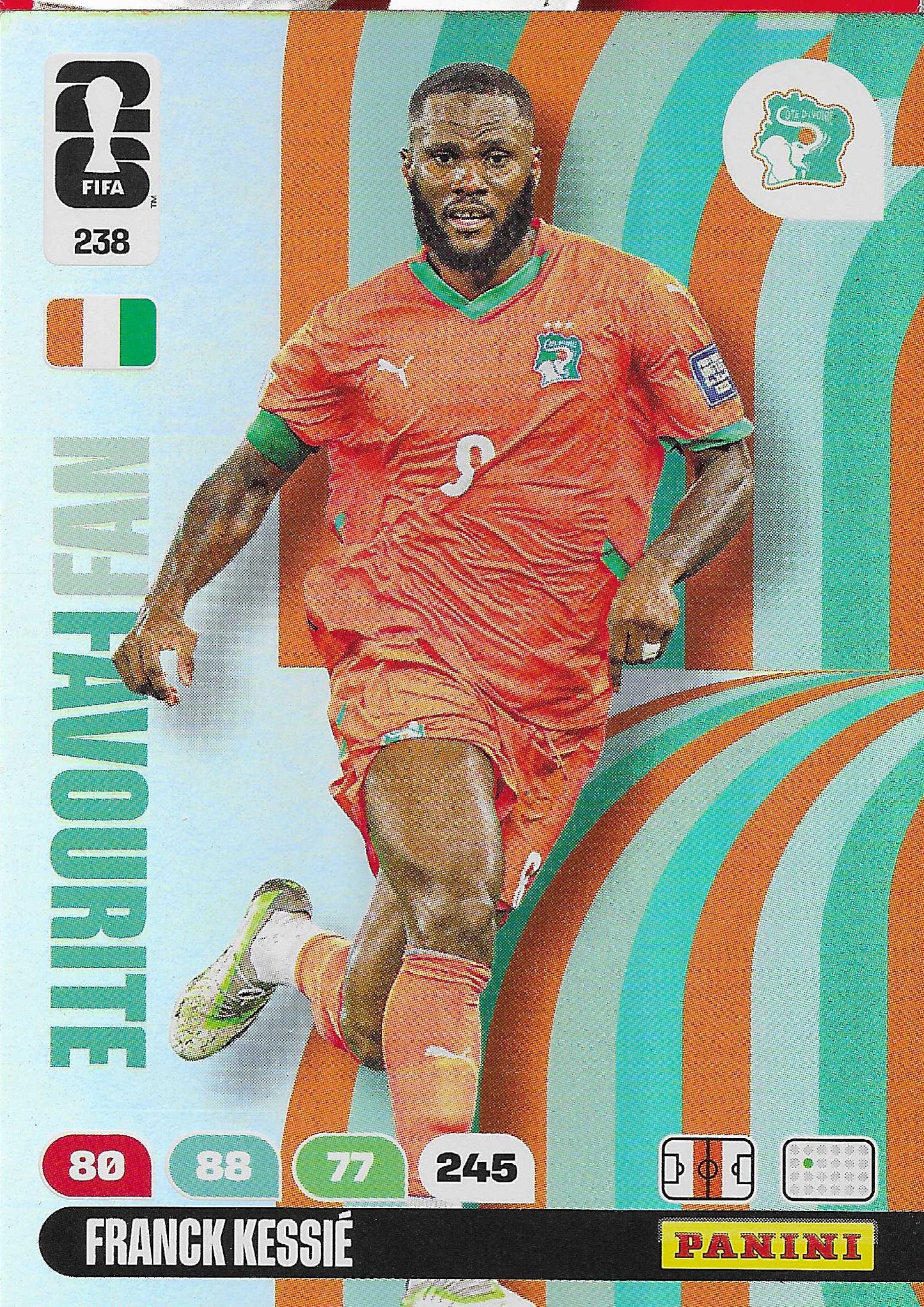 Franck Kessié Fan Favorite (238) - Adrenalyn XL World Cup 2026