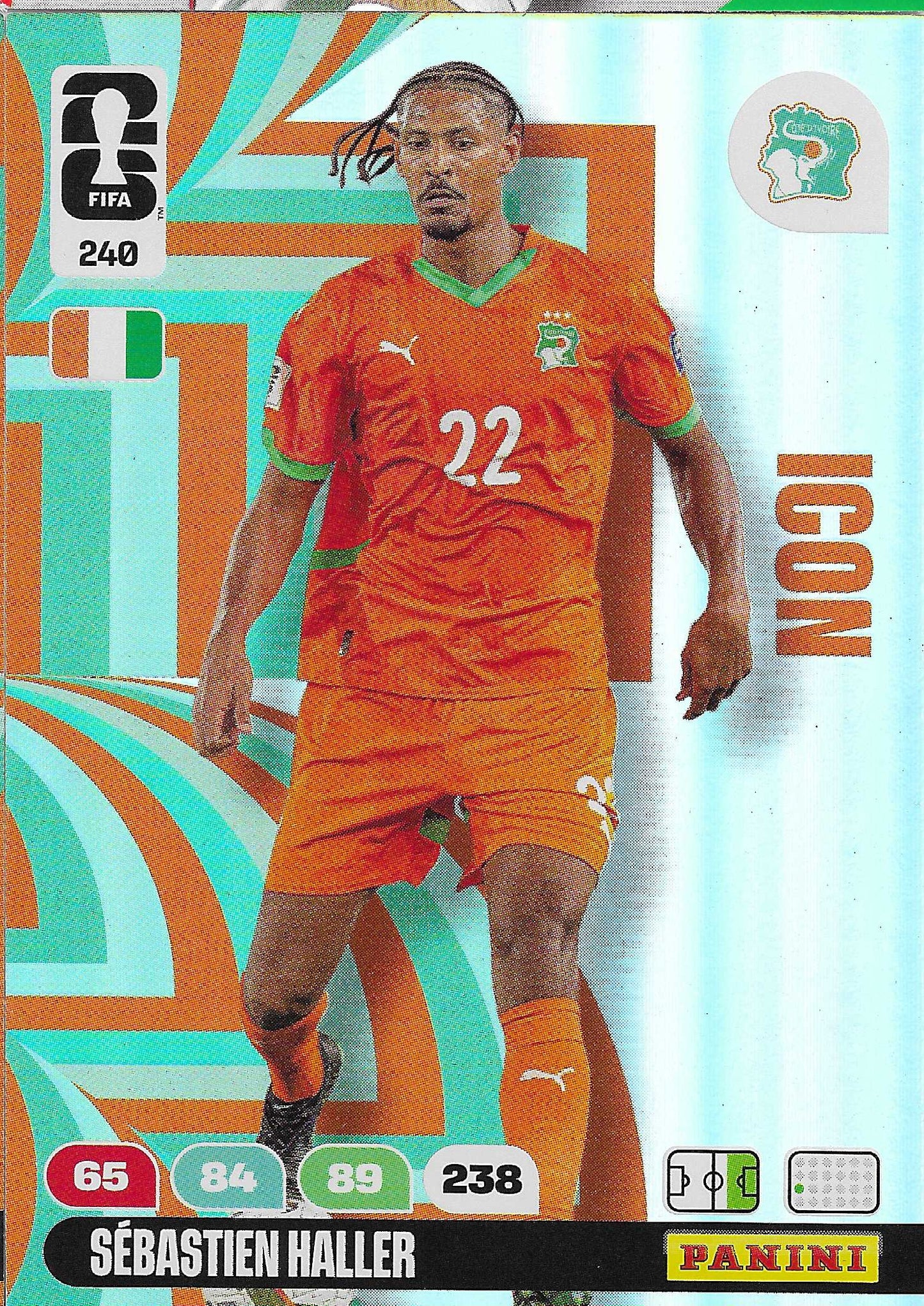 Sébastien Haller Icon (240) - Adrenalyn XL World Cup 2026
