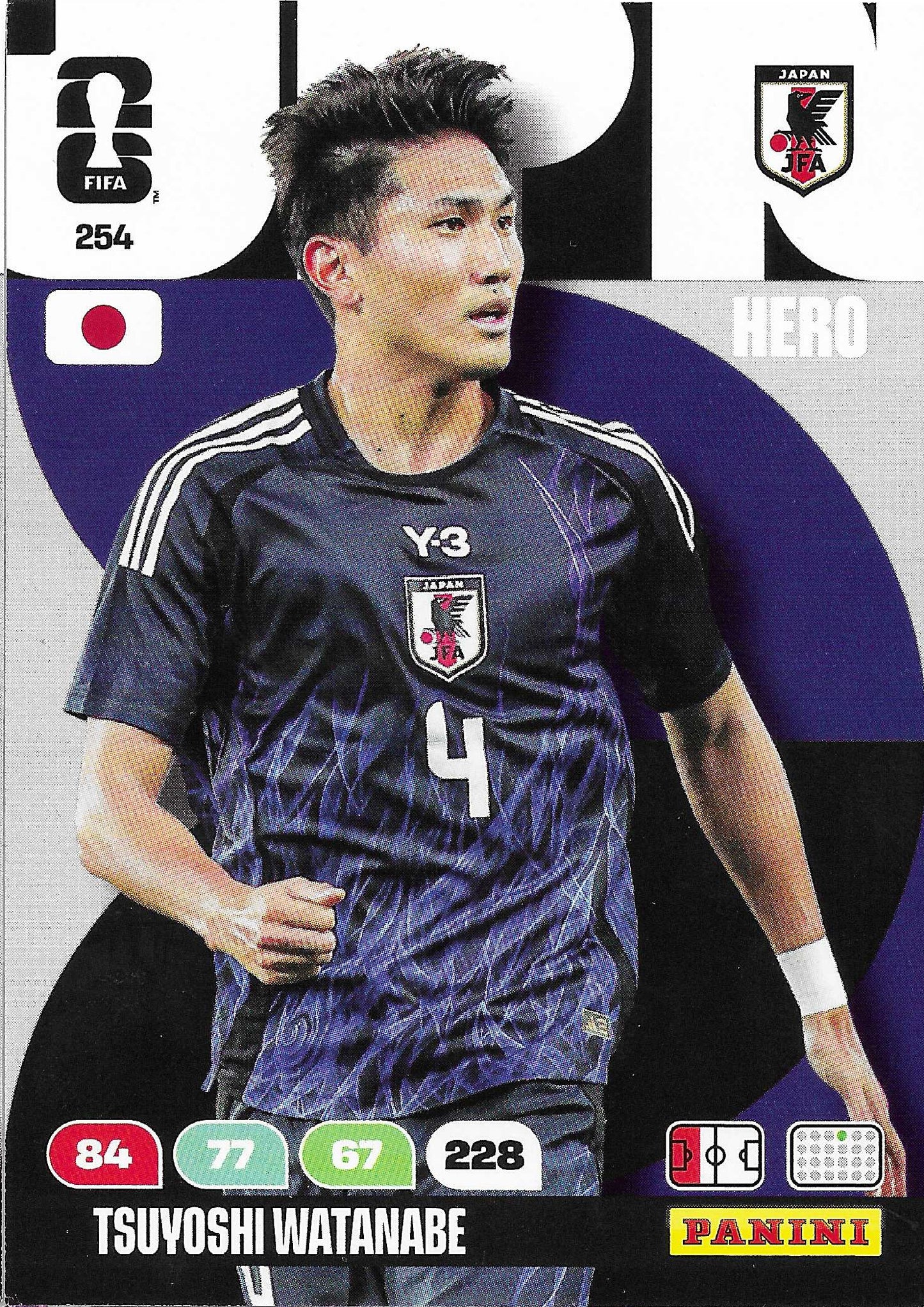 Tsuyoshi Watanabe Básica (254) - Adrenalyn XL World Cup 2026