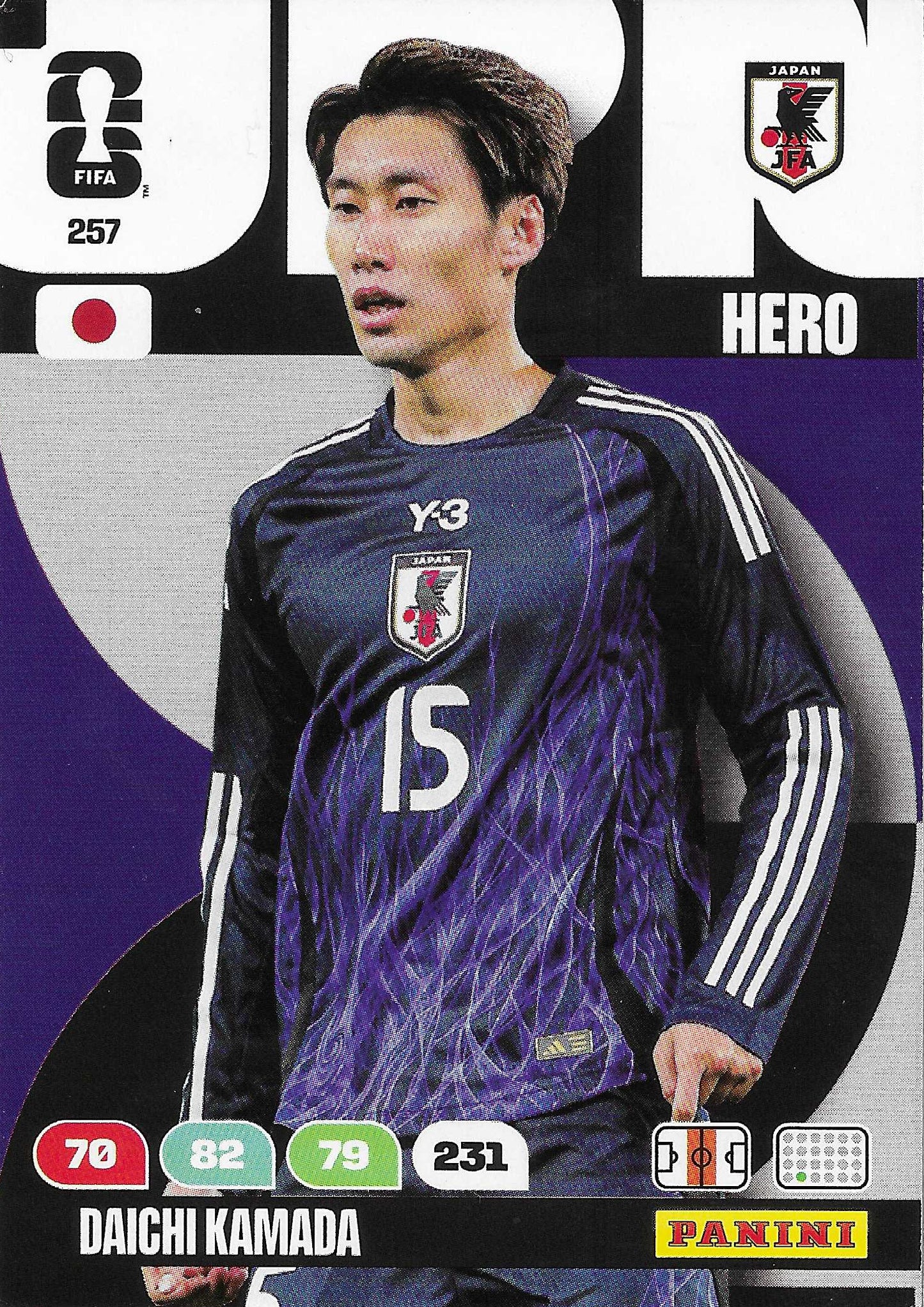 Daichi Kamada Básica (257) - Adrenalyn XL World Cup 2026