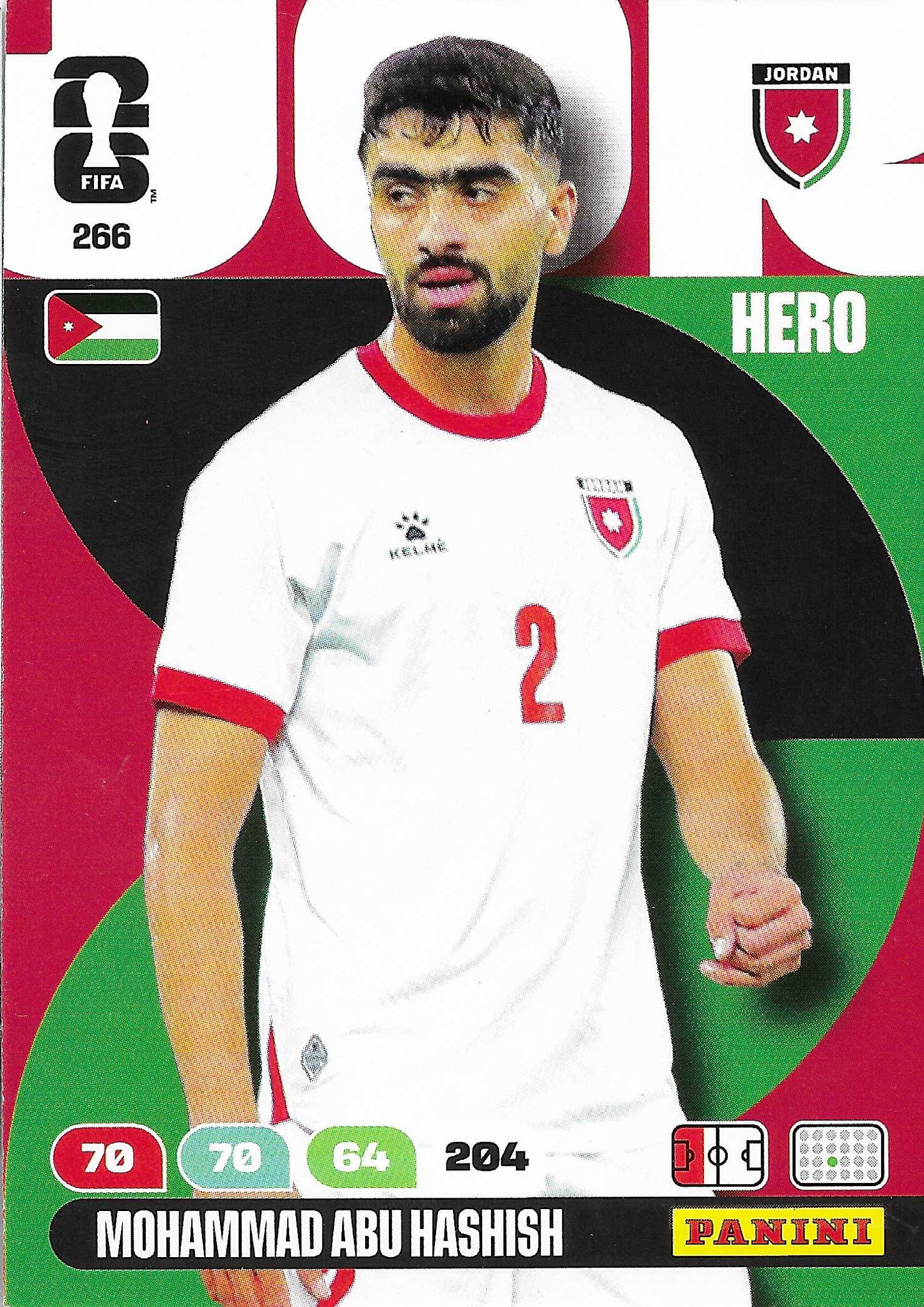 Mohammad Abu Hasheesh Básica (266) - Adrenalyn XL World Cup 2026