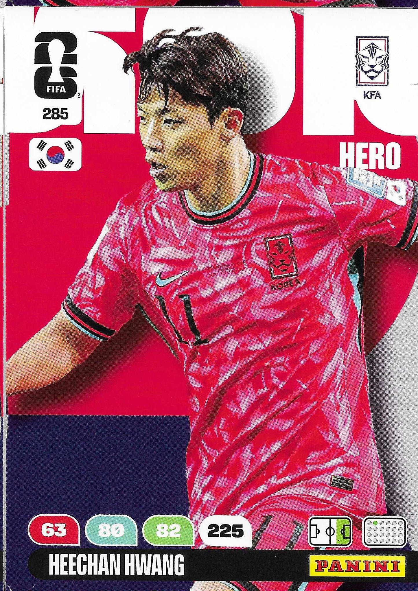 Heechan Hwang Básica (285) - Adrenalyn XL World Cup 2026