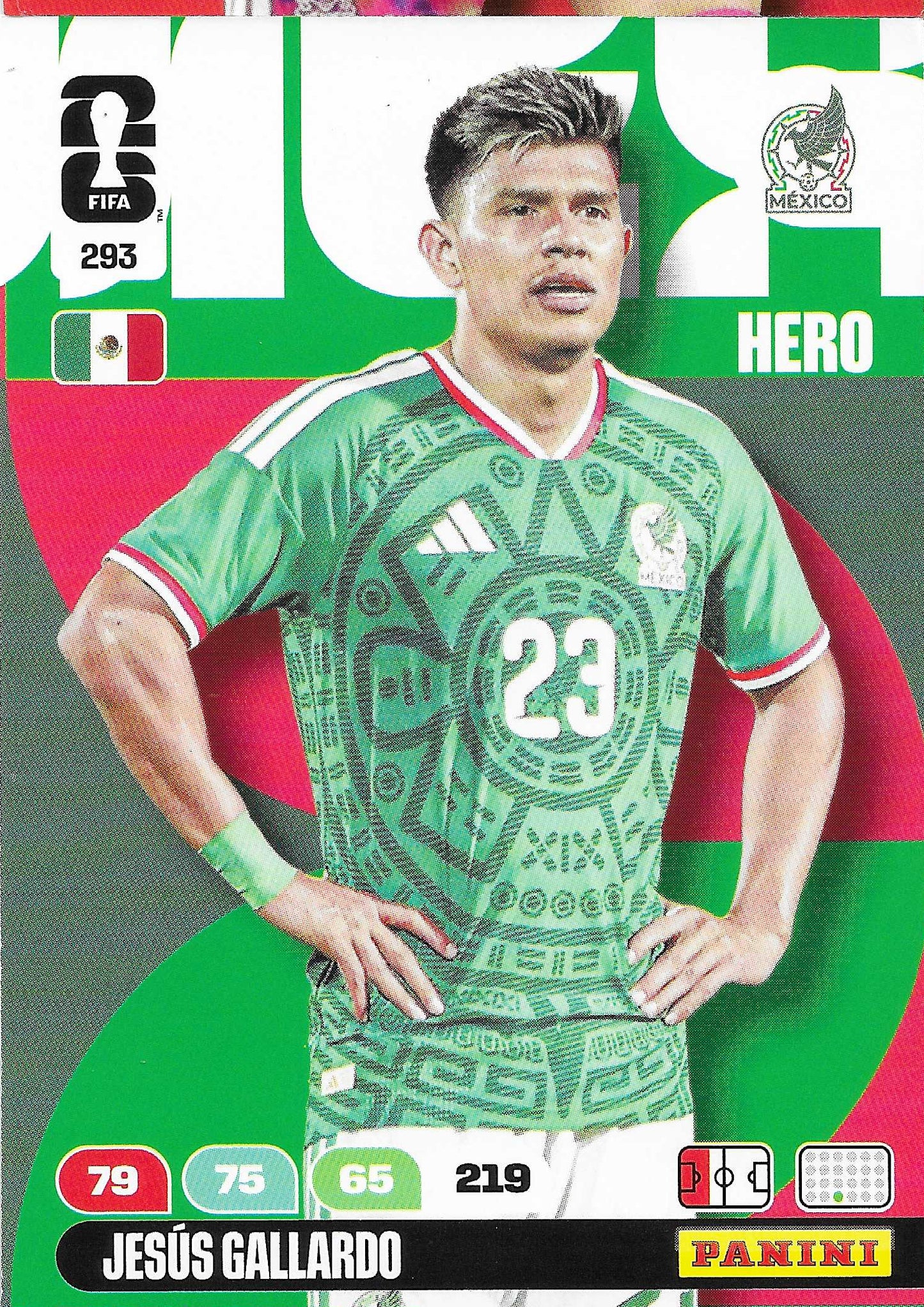 Jesús Gallardo Básica (293) - Adrenalyn XL World Cup 2026