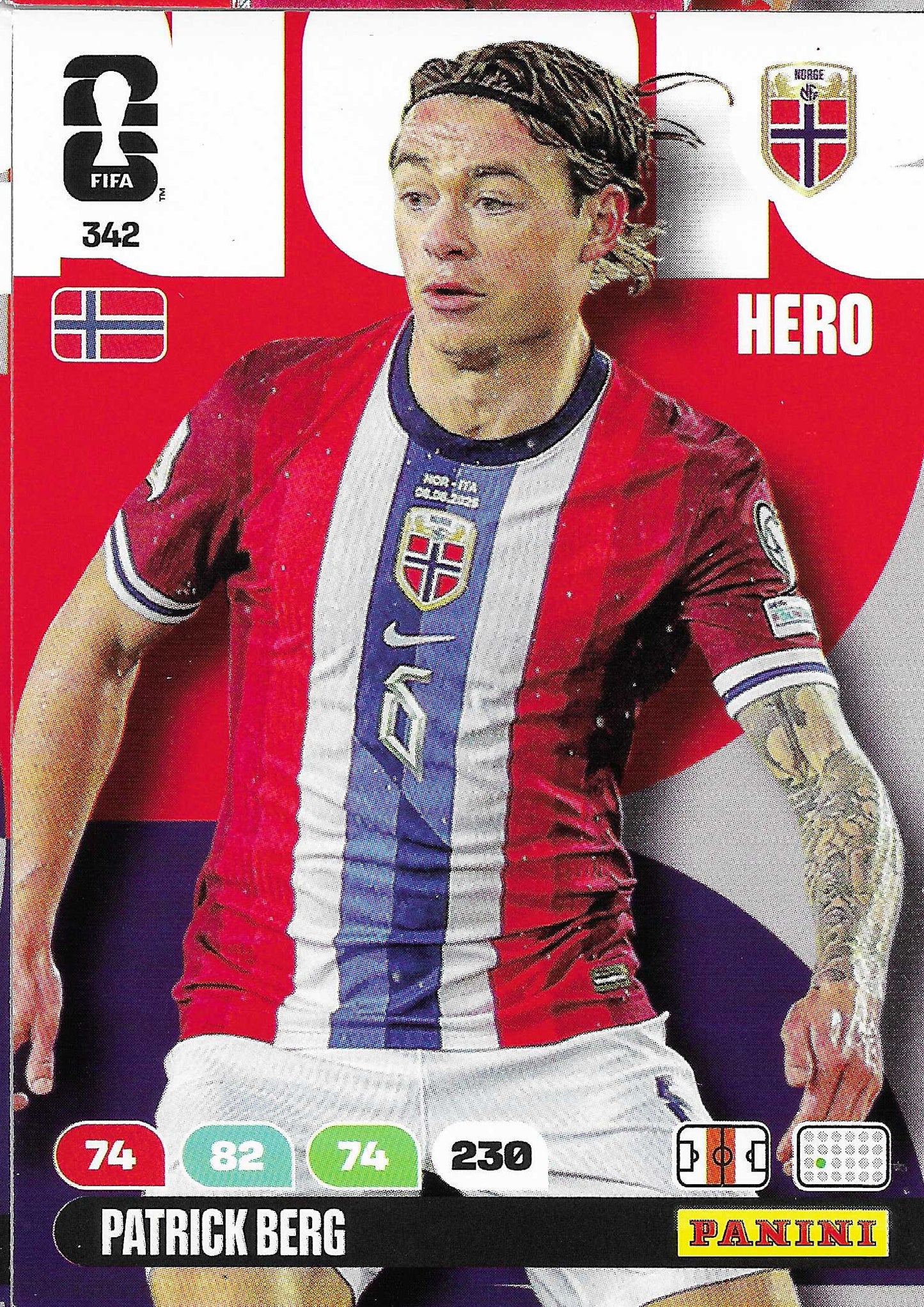 Patrick Berg Básica (342) - Adrenalyn XL World Cup 2026
