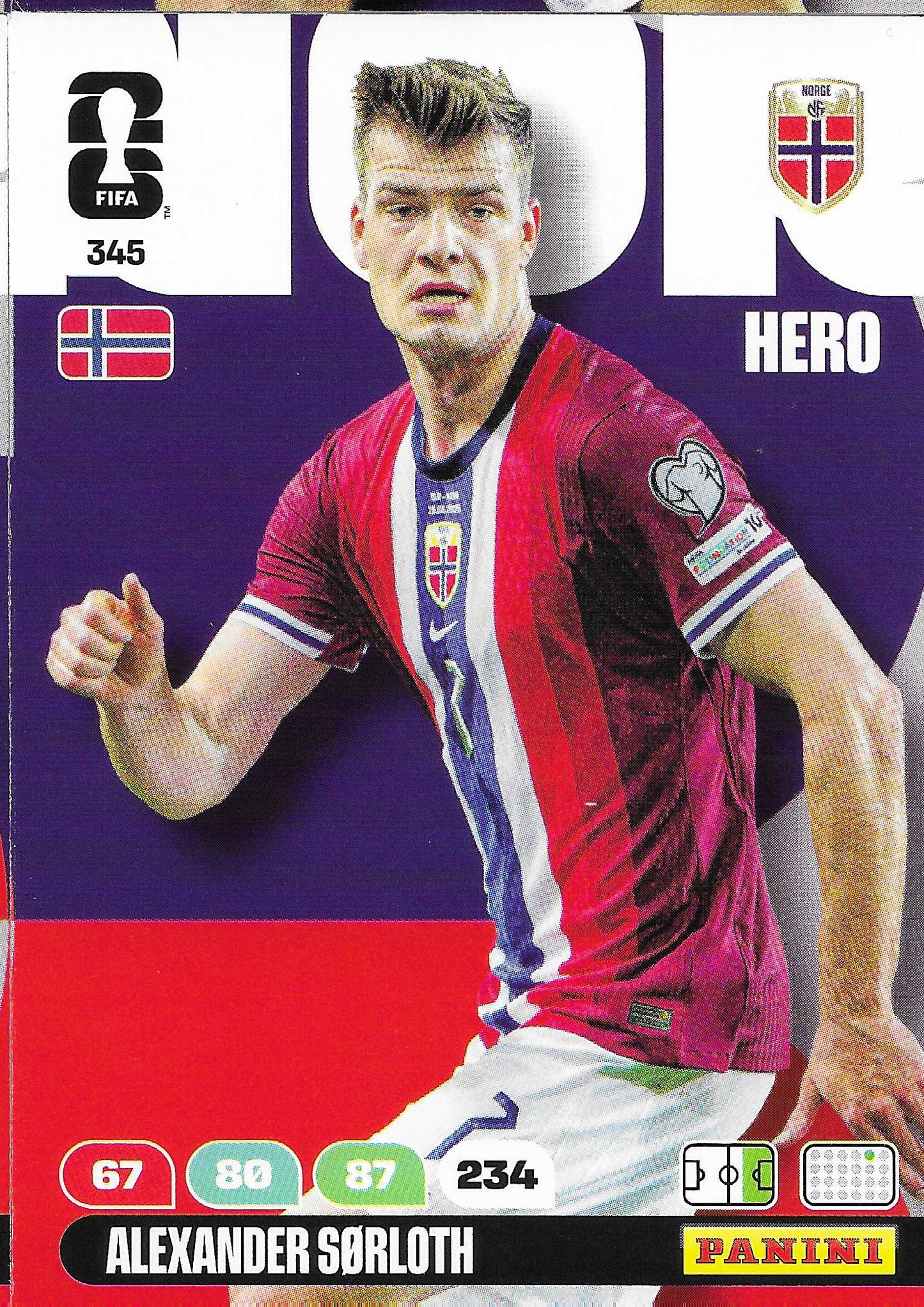 Alexander Sorloth Básica (345) - Adrenalyn XL World Cup 2026
