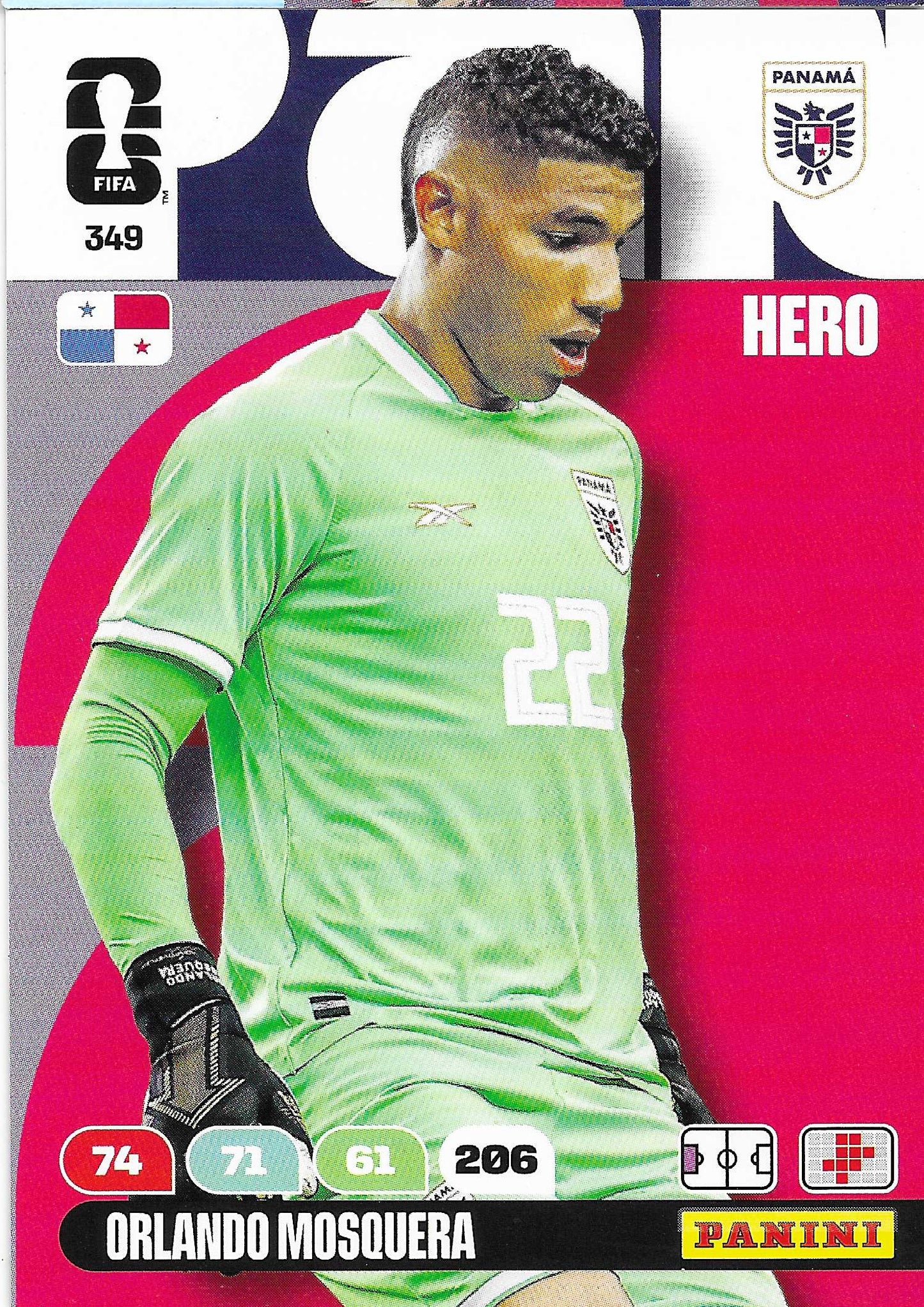 Orlando Mosquera Básica (349) - Adrenalyn XL World Cup 2026