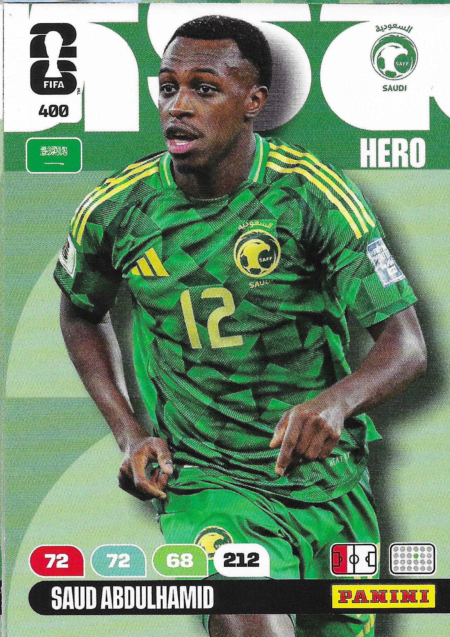 Saud Abdulhamid Básica (400) - Adrenalyn XL World Cup 2026