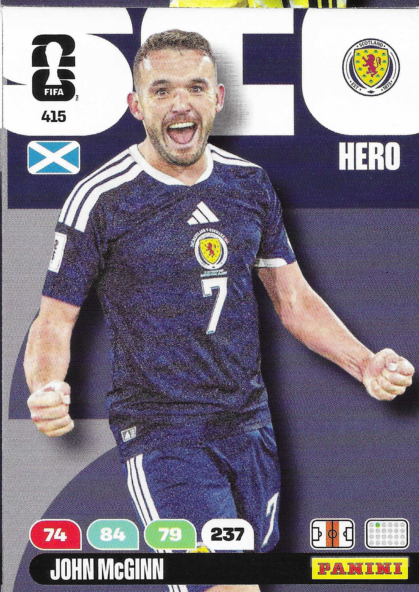 John Mcginn Básica (415) - Adrenalyn XL World Cup 2026