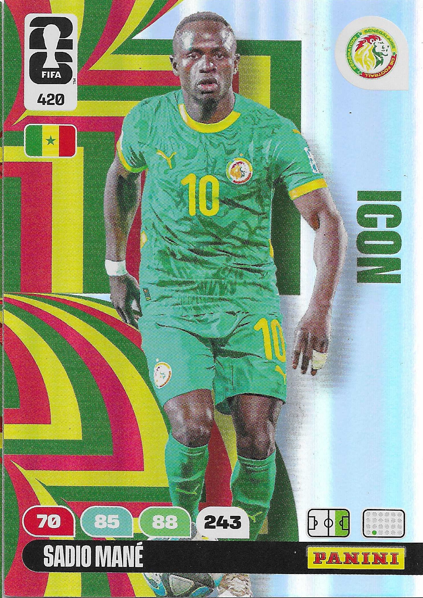 Sadio Mané Icon (420) - Adrenalyn XL World Cup 2026