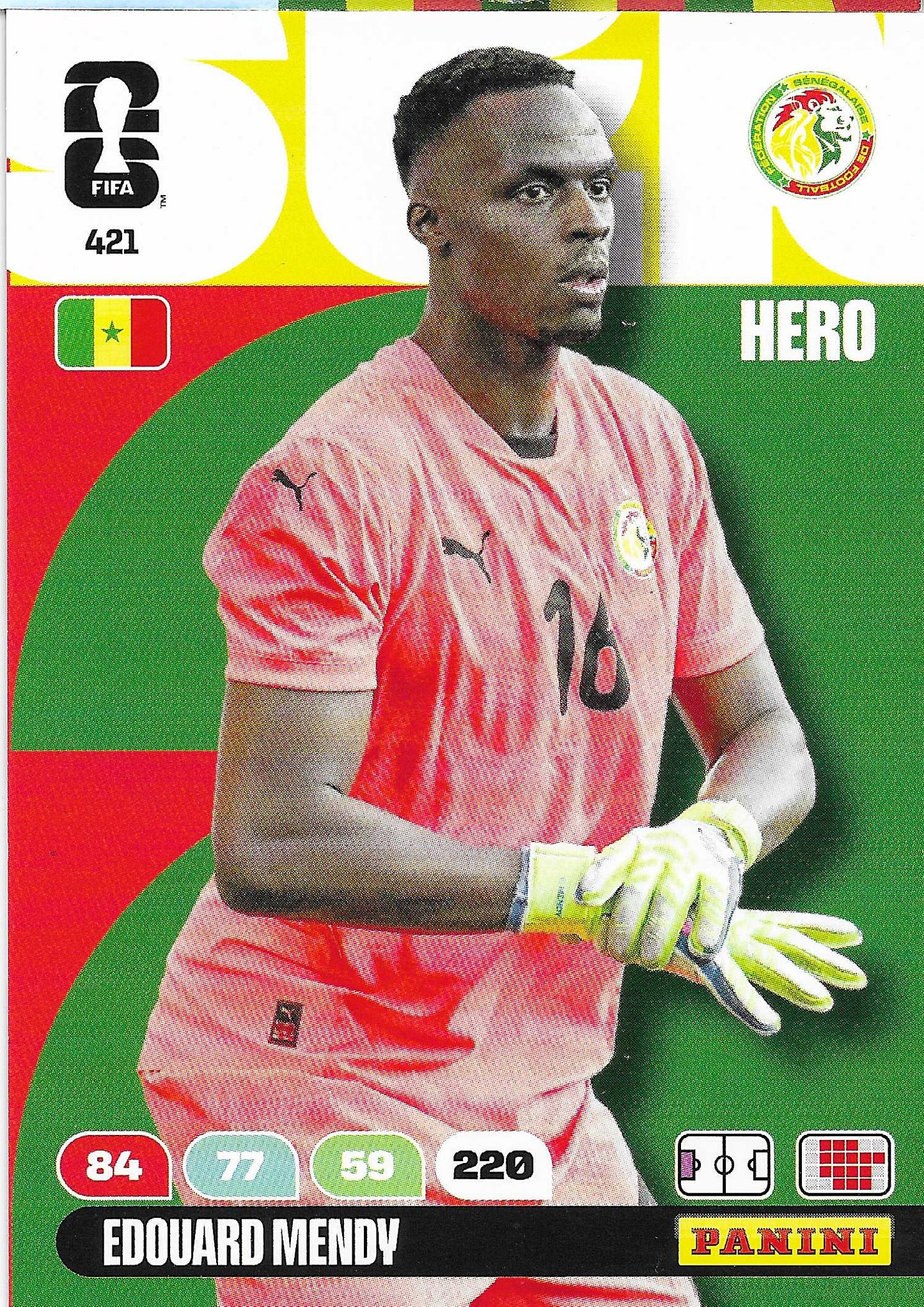 Édouard Mendy Básica (421) - Adrenalyn XL World Cup 2026