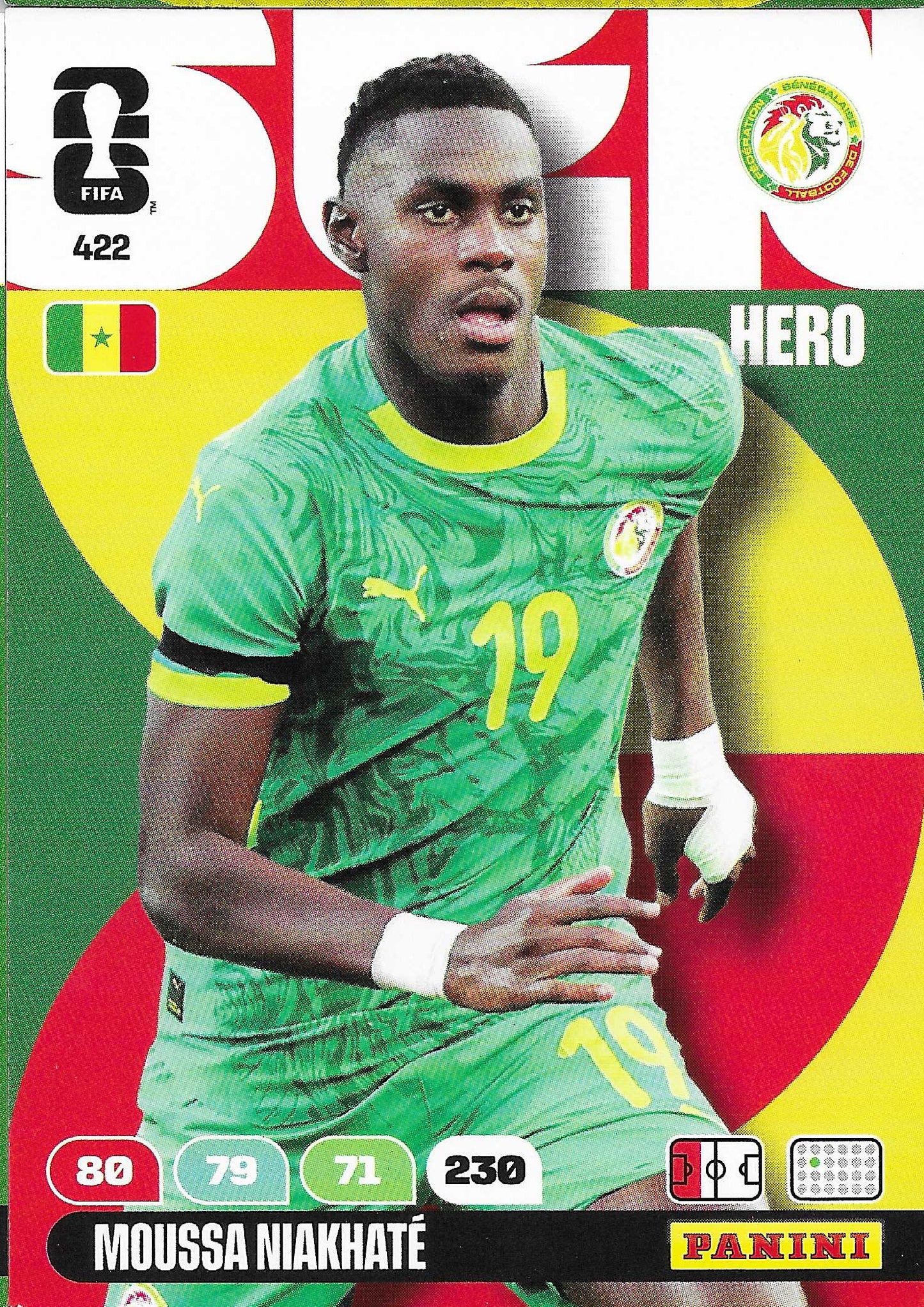 Moussa Niakhaté Básica (422) - Adrenalyn XL World Cup 2026